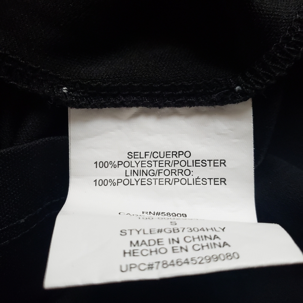 Gb black cold shoulder ruffle dress - Picture 6 of 7
